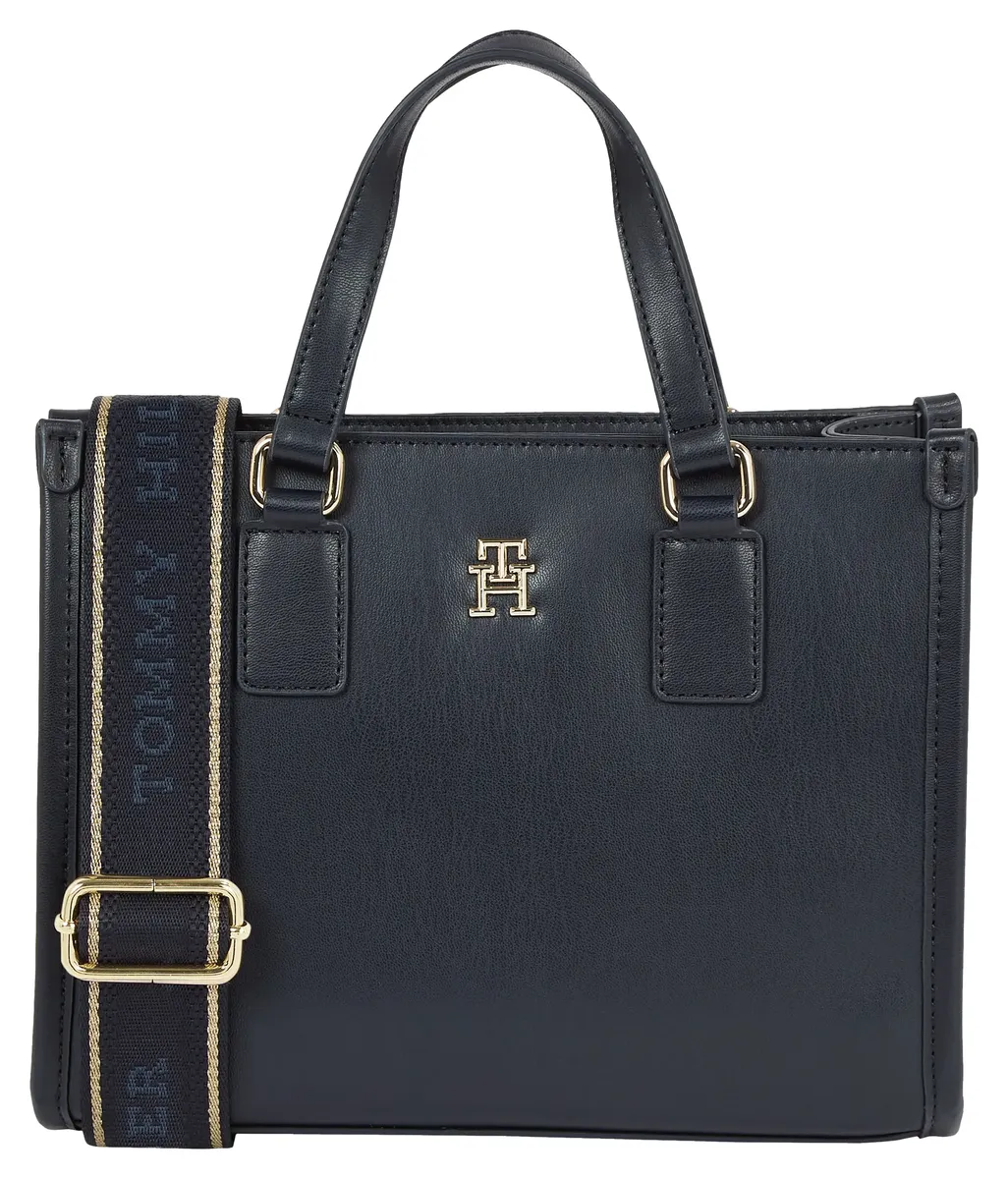 

Tommy Hilfiger Mini Bag "TH MONOTYPE MINI TOTE", женская сумка женская сумка через плечо сумка с ручкой, синий