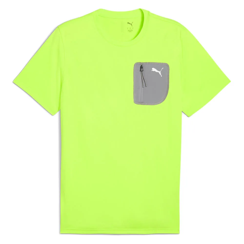 

Футболка с коротким рукавом спортивная Puma Flex Pocket, зеленый