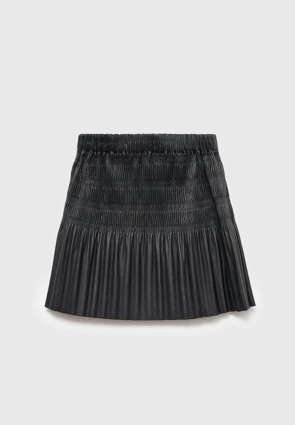 Детская юбка а-силуэта Mango Kids, Black — фото 2