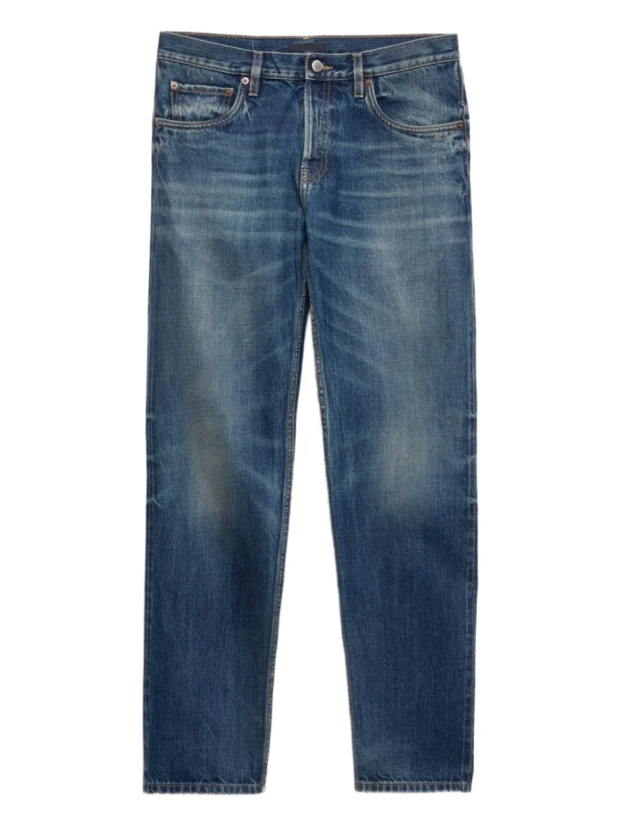 

Prada прямые джинсы Selvedge, синий