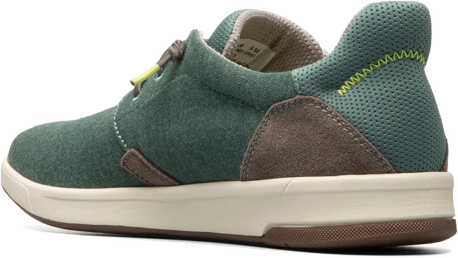 Мужские кроссовки Florsheim с застежкой на шнуровке и скользящей подошвой, зеленый — фото 3