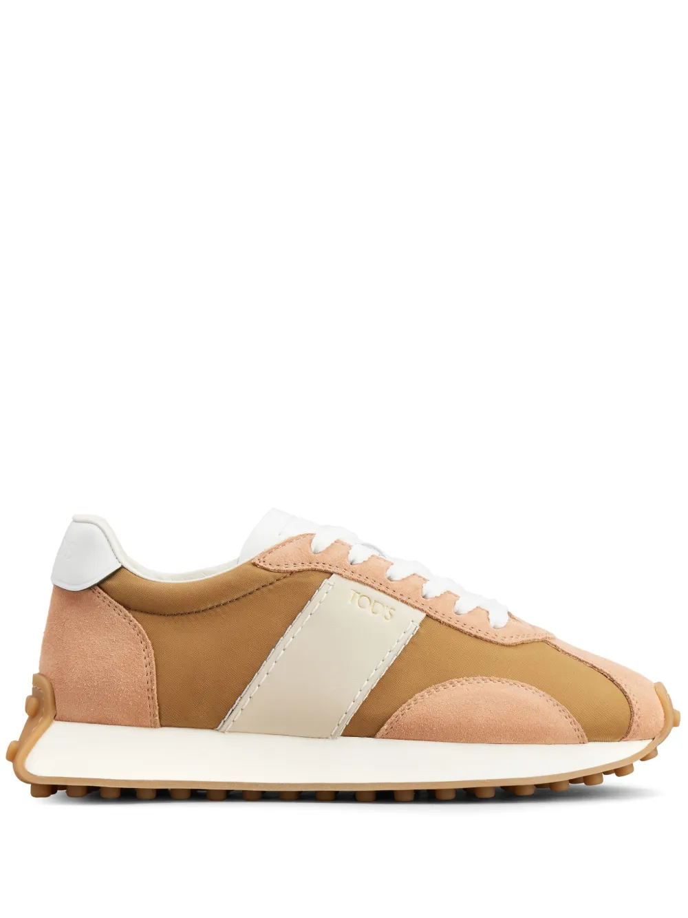 Кроссовки со вставками TOD'S, коричневый