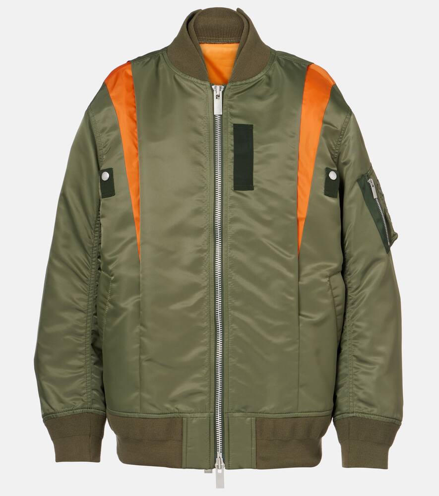 

Твиловый блузон Sacai, Khaki