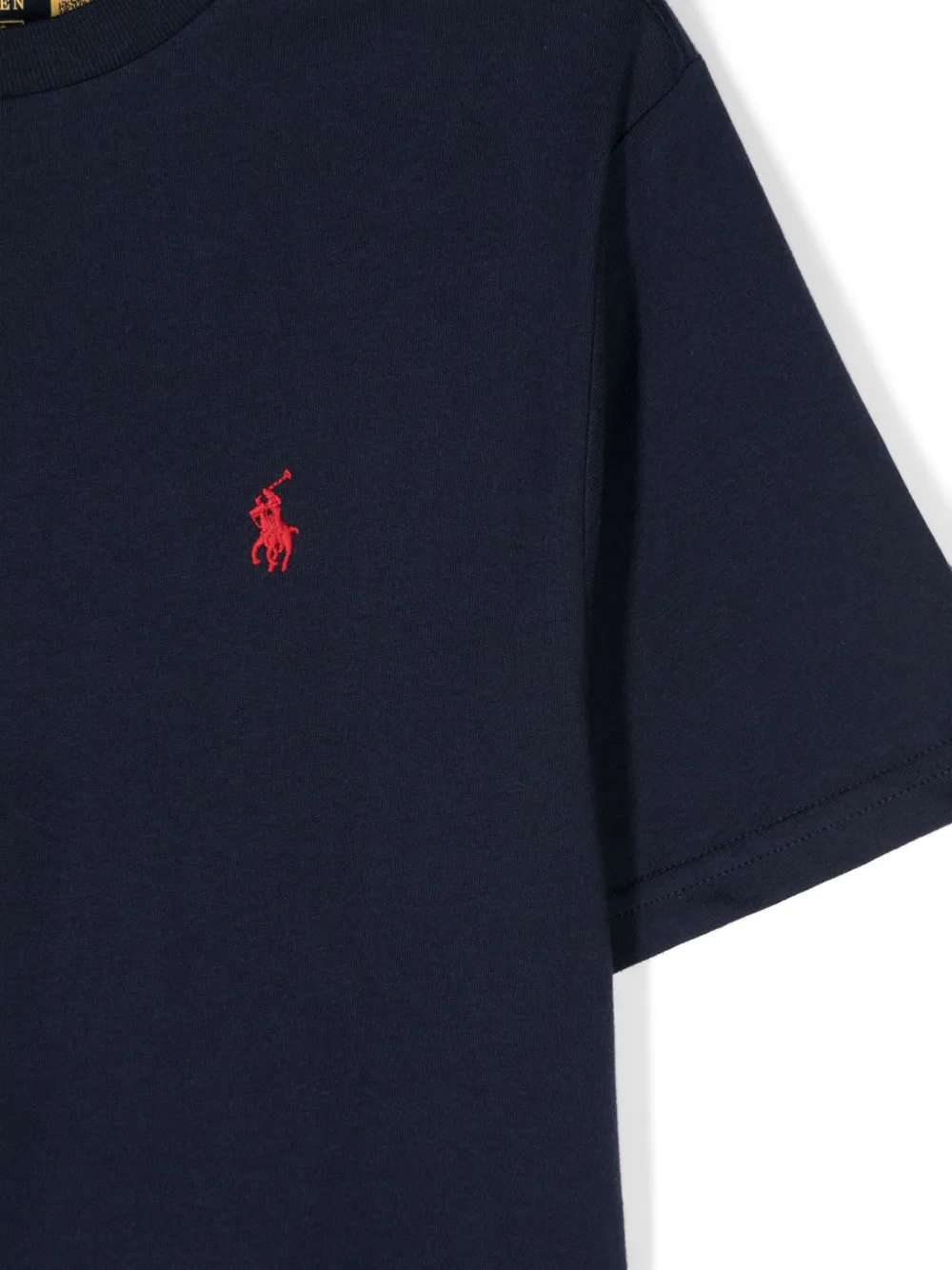 Футболка с круглым вырезом POLO RALPH LAUREN KIDS, синий — фото 3