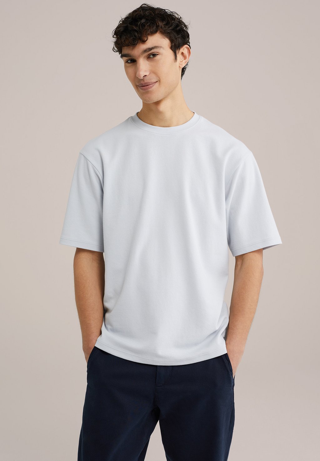

Футболка THE OVERSIZED WE Fashion, цвет Ice Blue