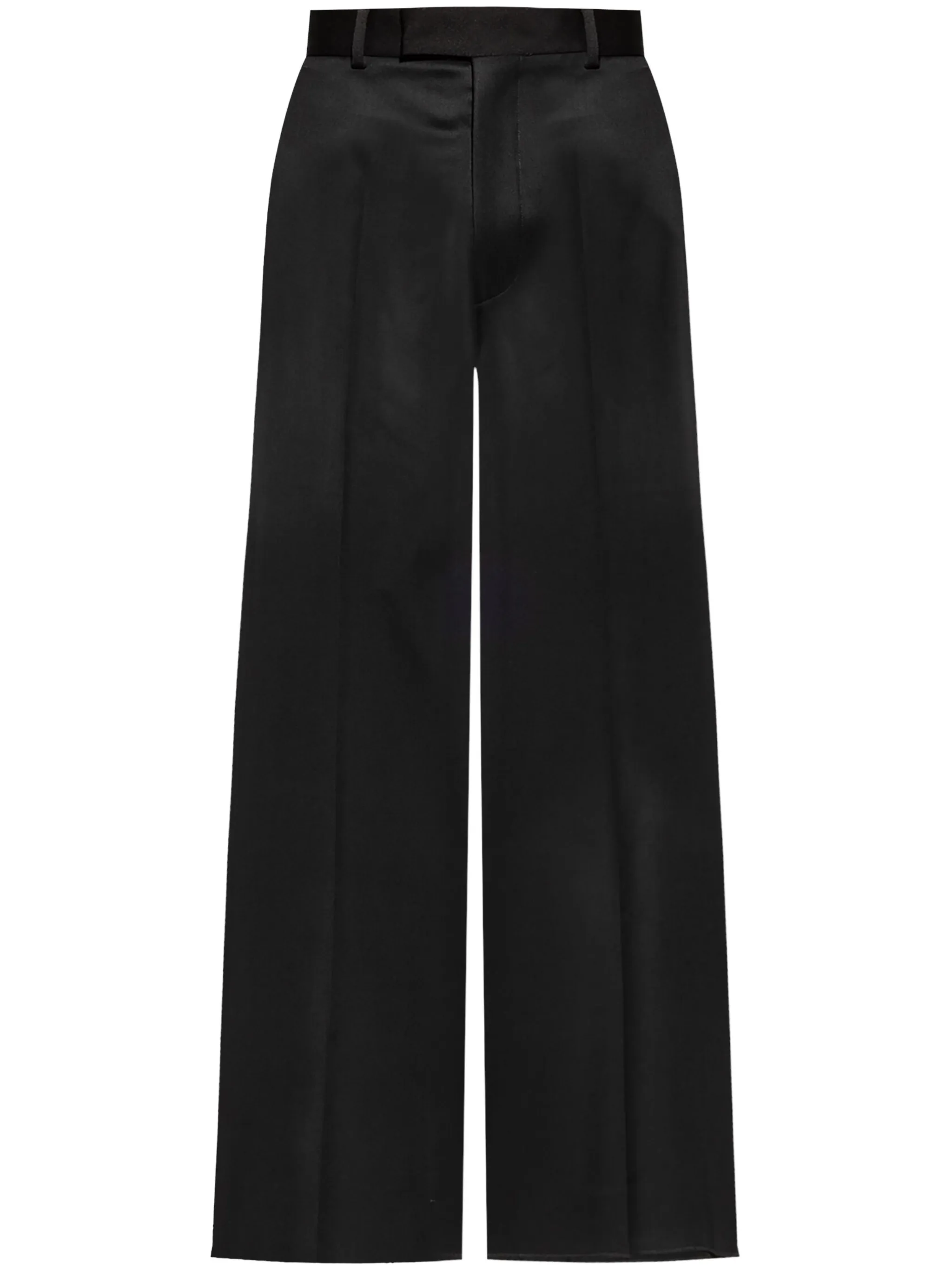 

Шерстяные брюки палаццо Amiri, черный