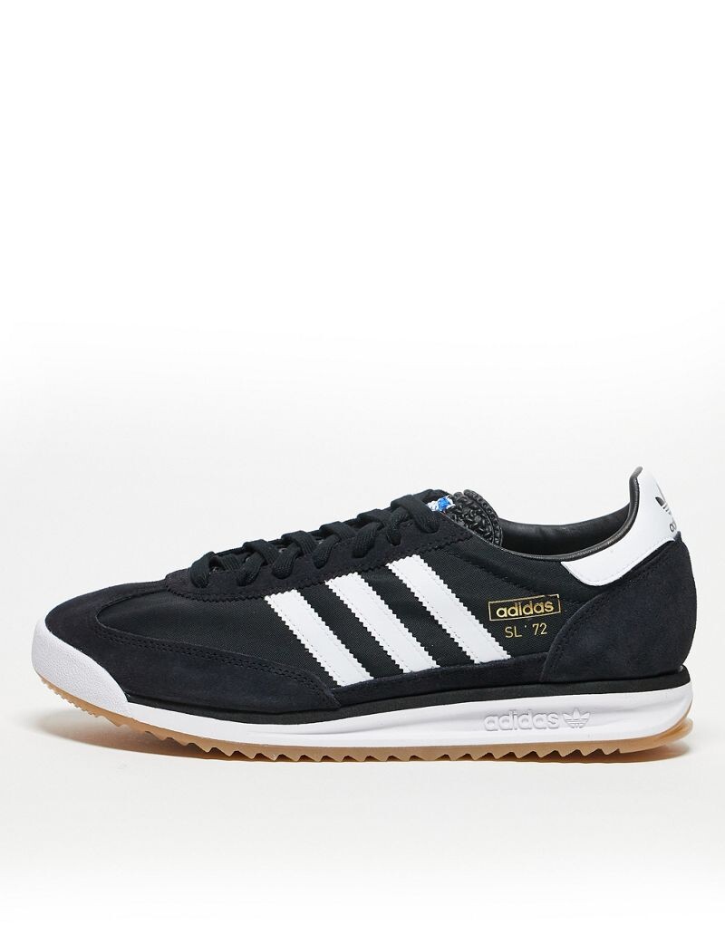 

Черно-белые кроссовки adidas SL72 Retro Sport, Черный, Черно-белые кроссовки adidas SL72 Retro Sport