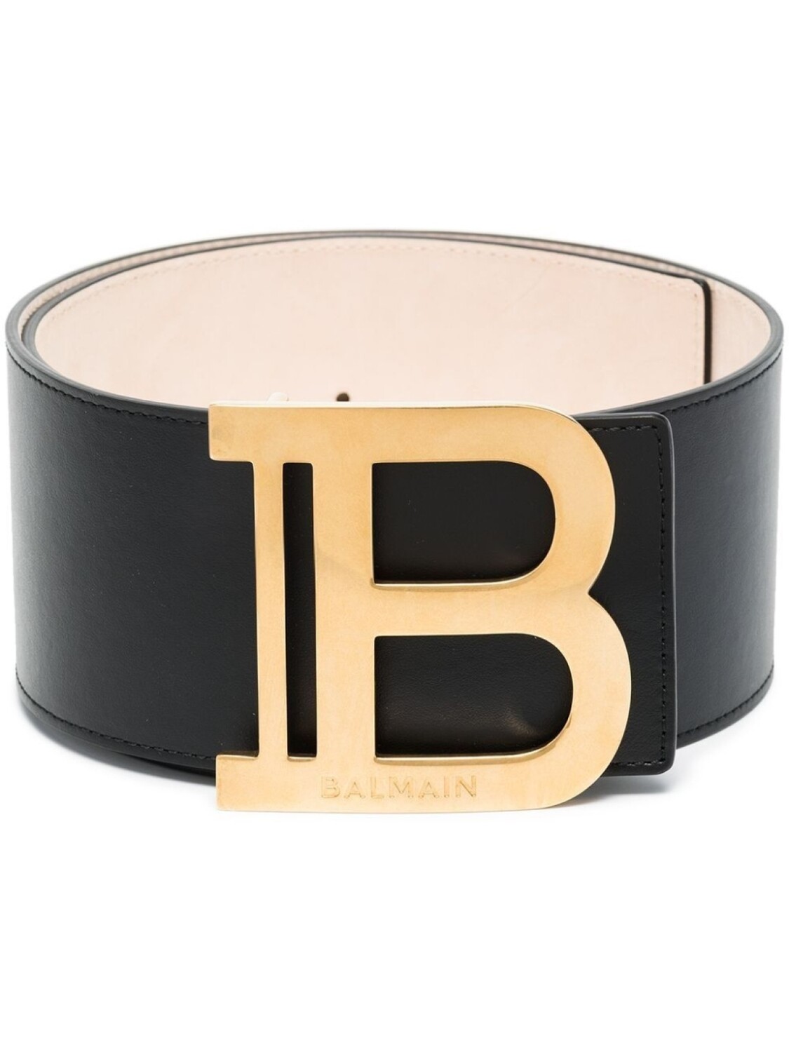 

Balmain широкий ремень, черный