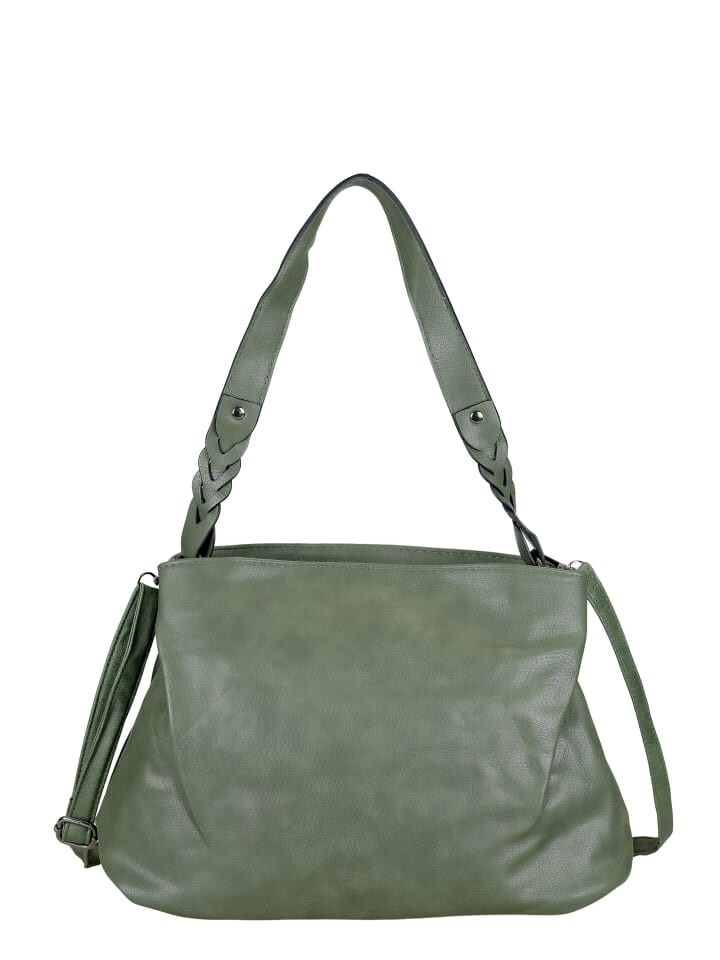 

Наплечная сумка TONI&FRIENDS Schultertasche Flecht Zauber, зеленый