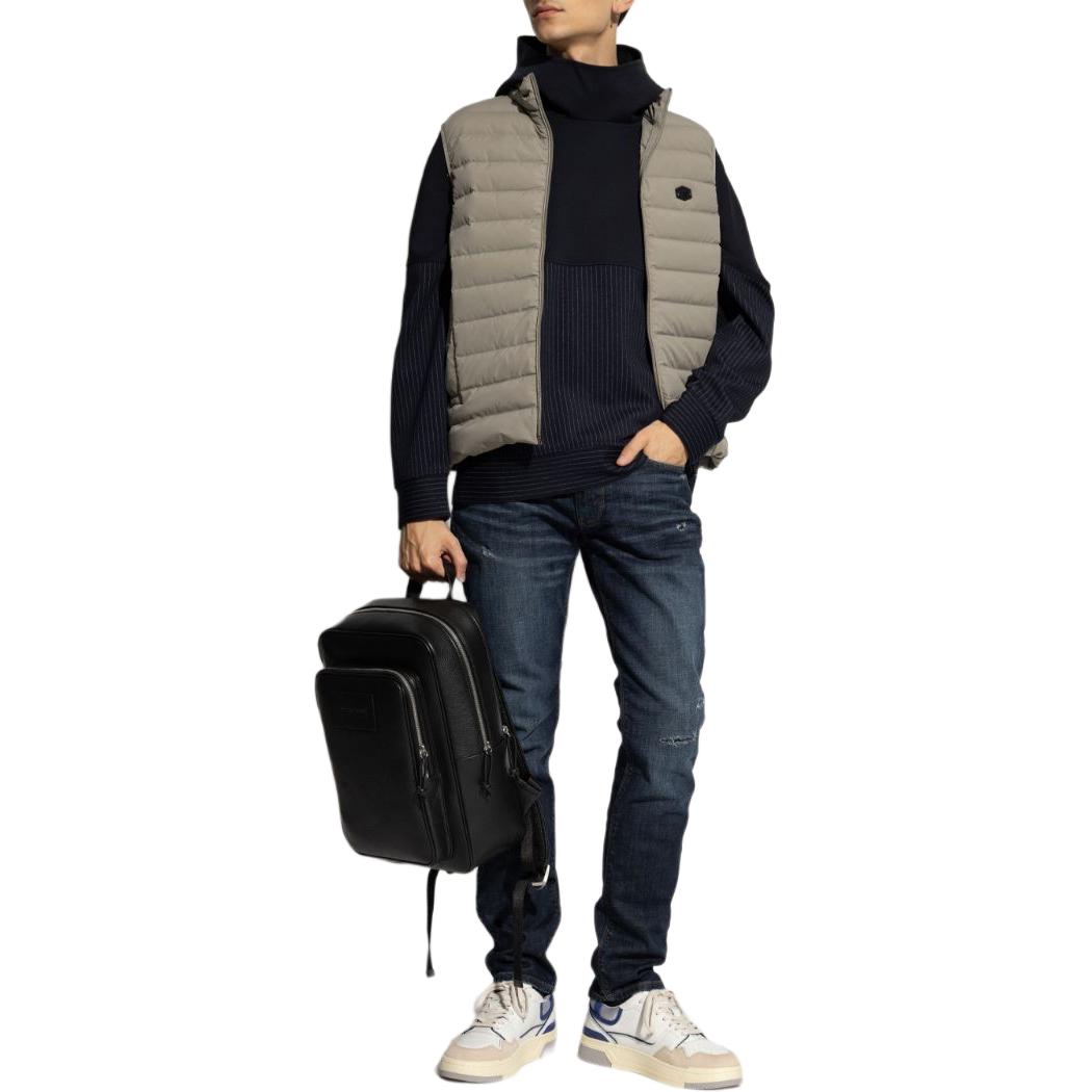 Джинсы Slim fit EMPORIO ARMANI, синие — фото 3