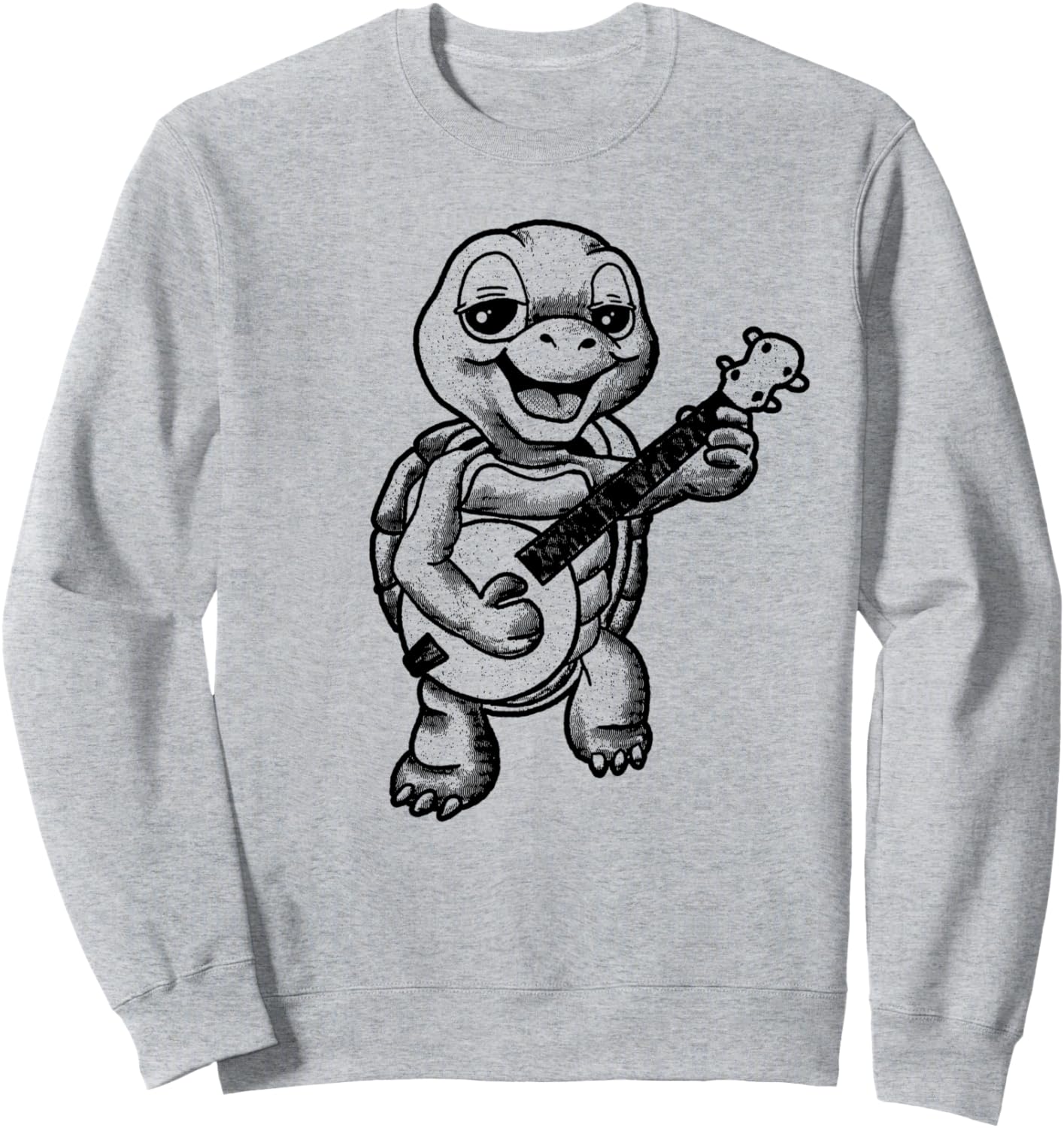 

Милая забавная толстовка с изображением черепахи, играющей на банджо, и музыкальным рисунком Bluegrassgarage - Bluegrass Music Vintage Fan Tees, серый