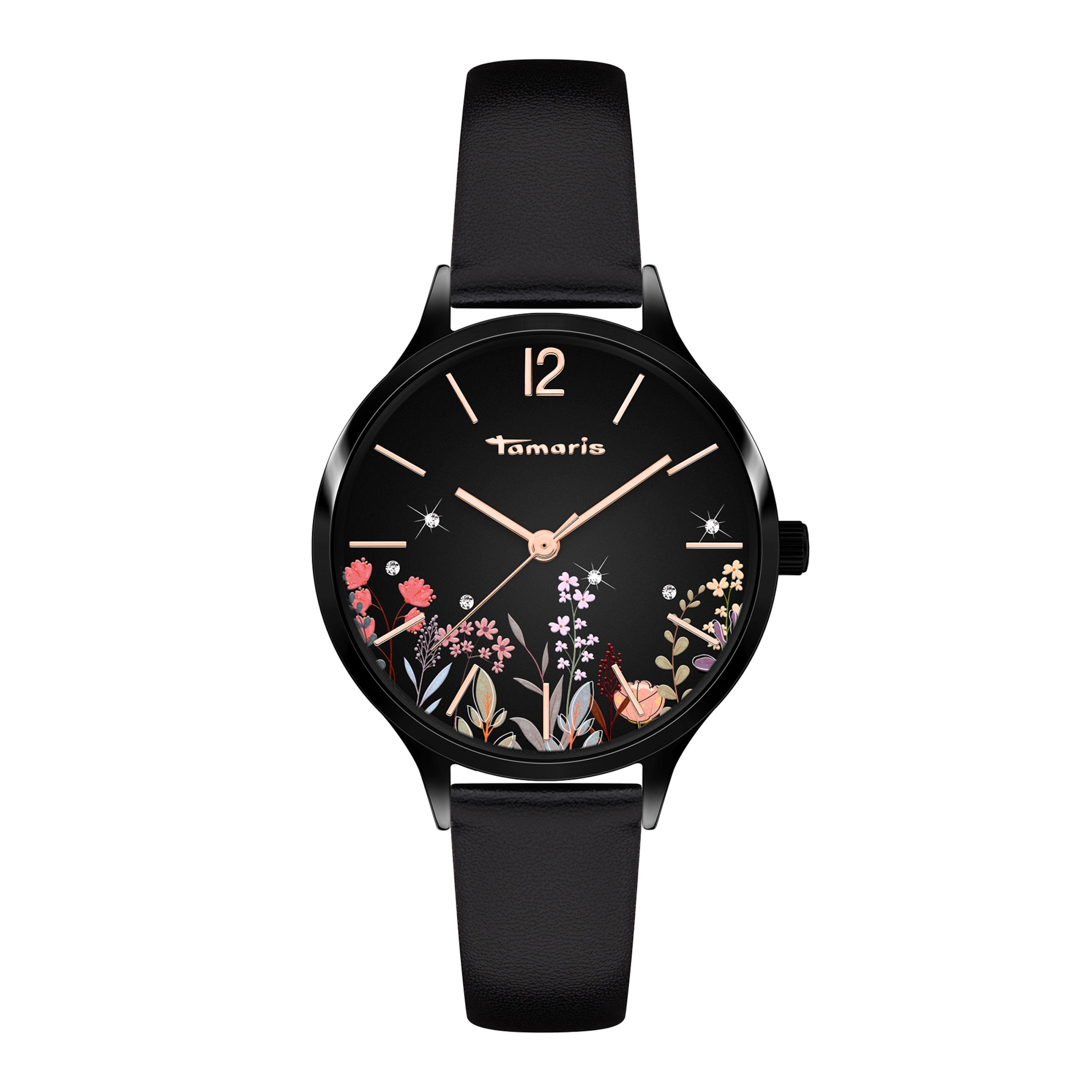 

Tamaris Аналоговые часы в черном цвете