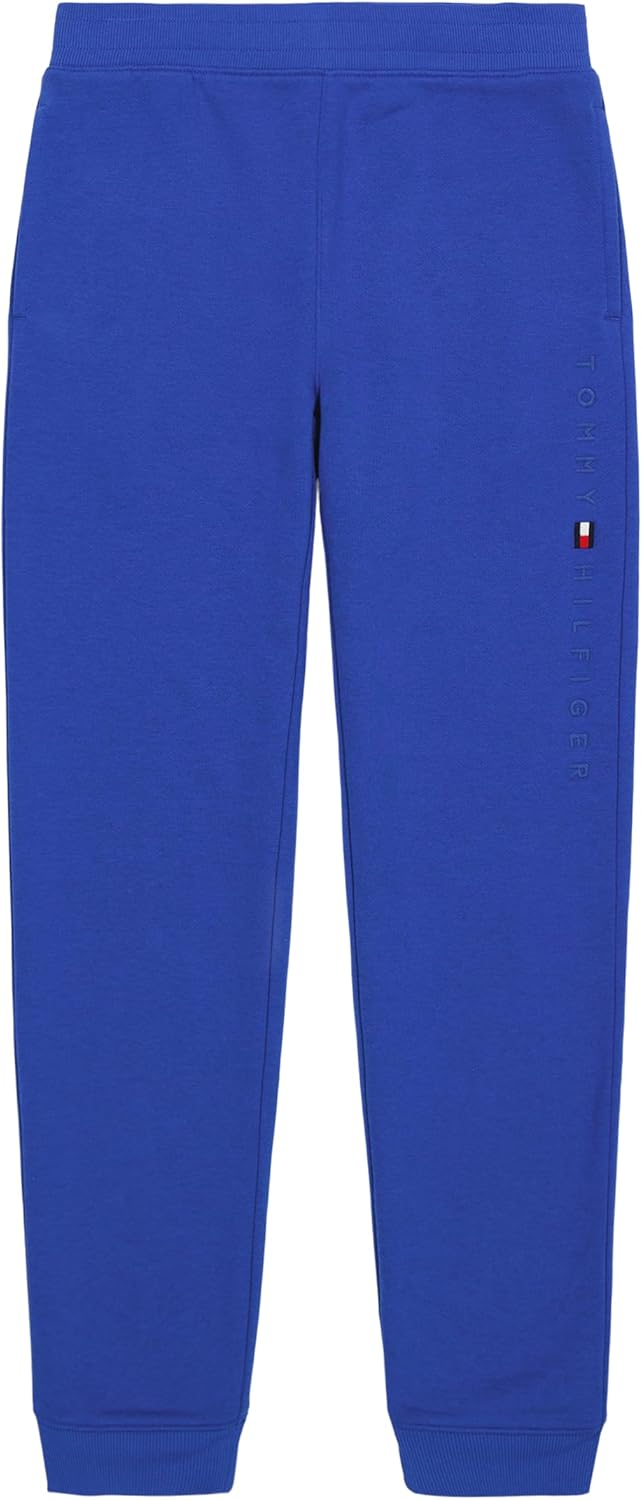 

Флисовые спортивные брюки-джоггеры Tommy Hilfiger для мальчиков, застежка на шнурок, Surf Tomas