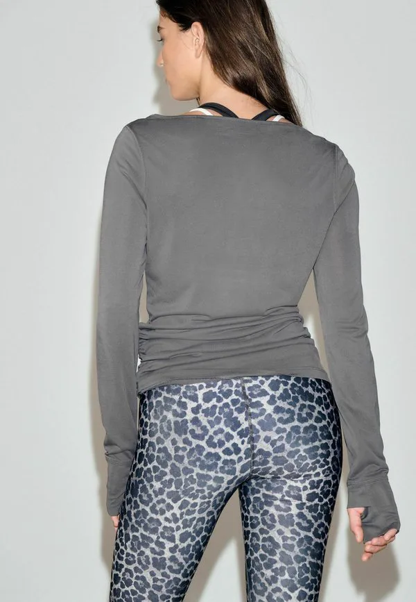 Активные силовые спортивные леггинсы брюки Next, Animal Print