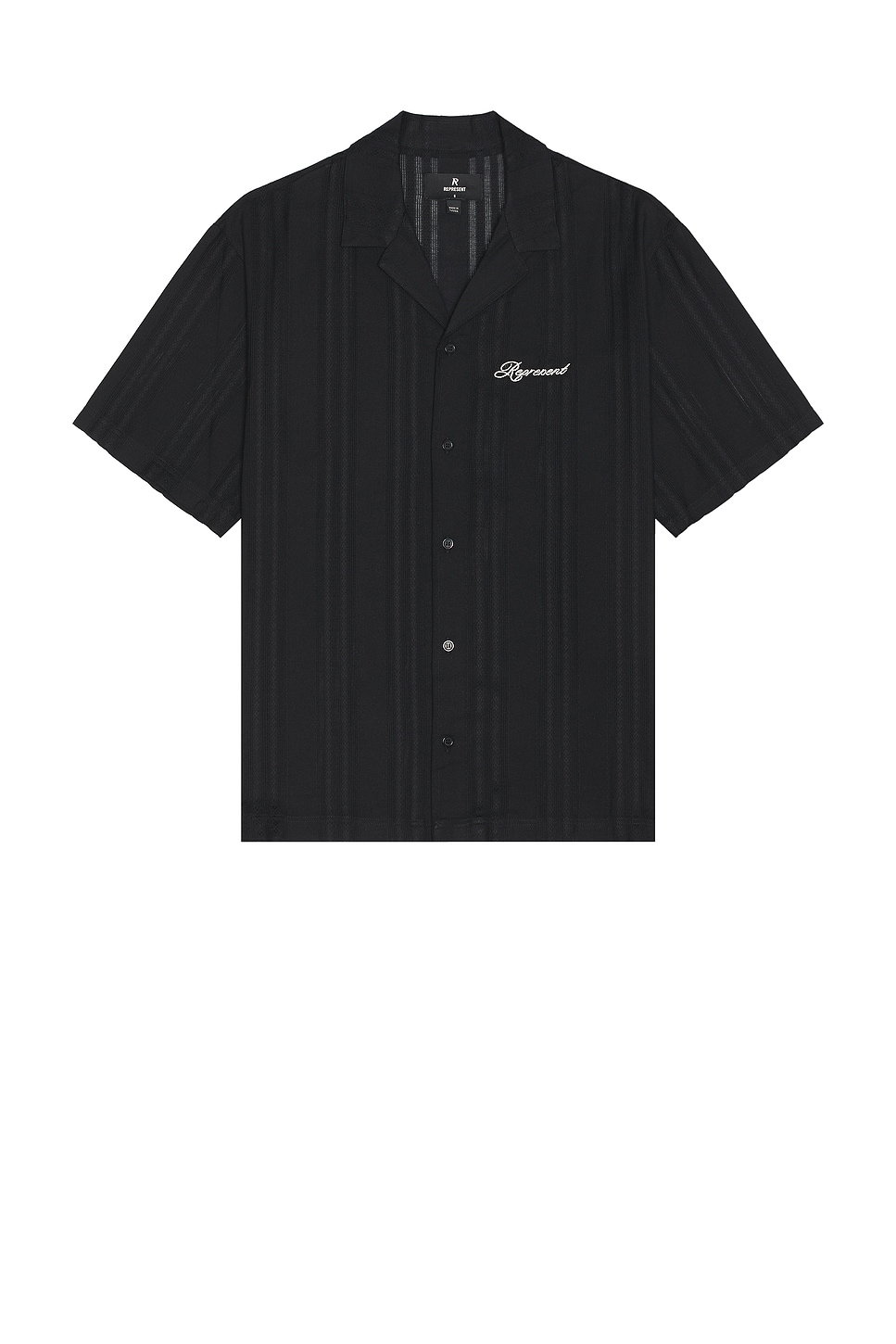 

Вышитая рубашка для боулинга Represent, Jet Black