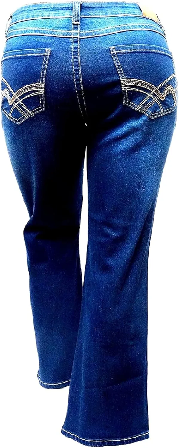 

Jack David & Avenue женские джинсы Petite Size Plus Size Bootcut Straight Leg JEANS FOR LOVE