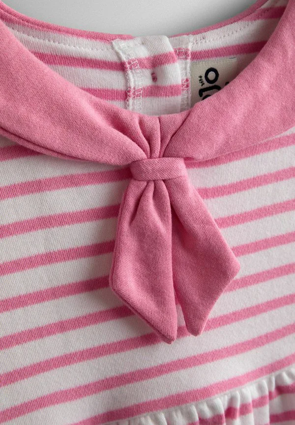 Трикотажное платье стандартного кроя Jojo Maman Bébé, Pink — фото 3