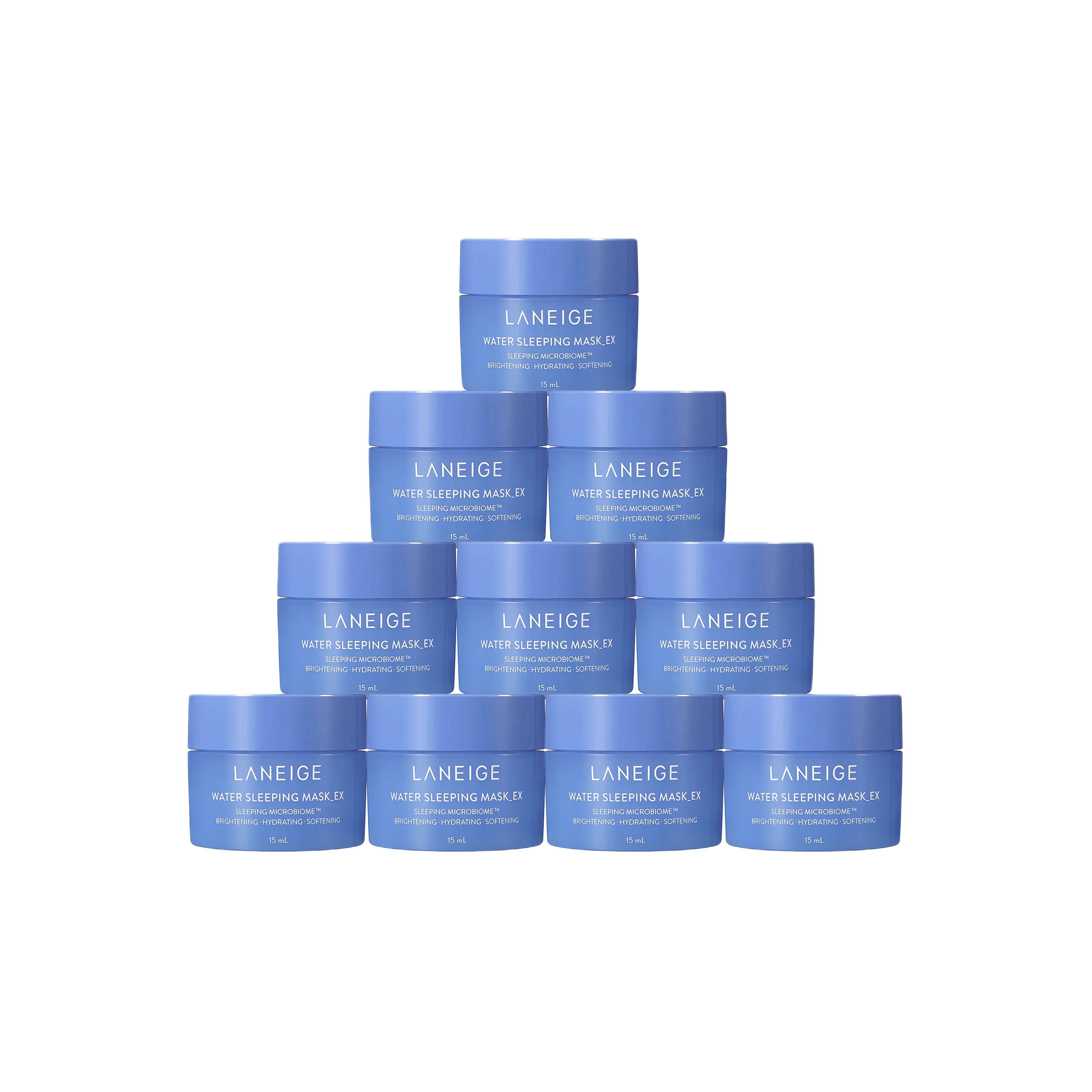 

Набор пробников Lanzhi маска для лица восстанавливающая с пробиотиками для сна успокаивающая, увлажняющая, питательная, восстанавливающая 15мл*3/15мл*5 LANEIGE