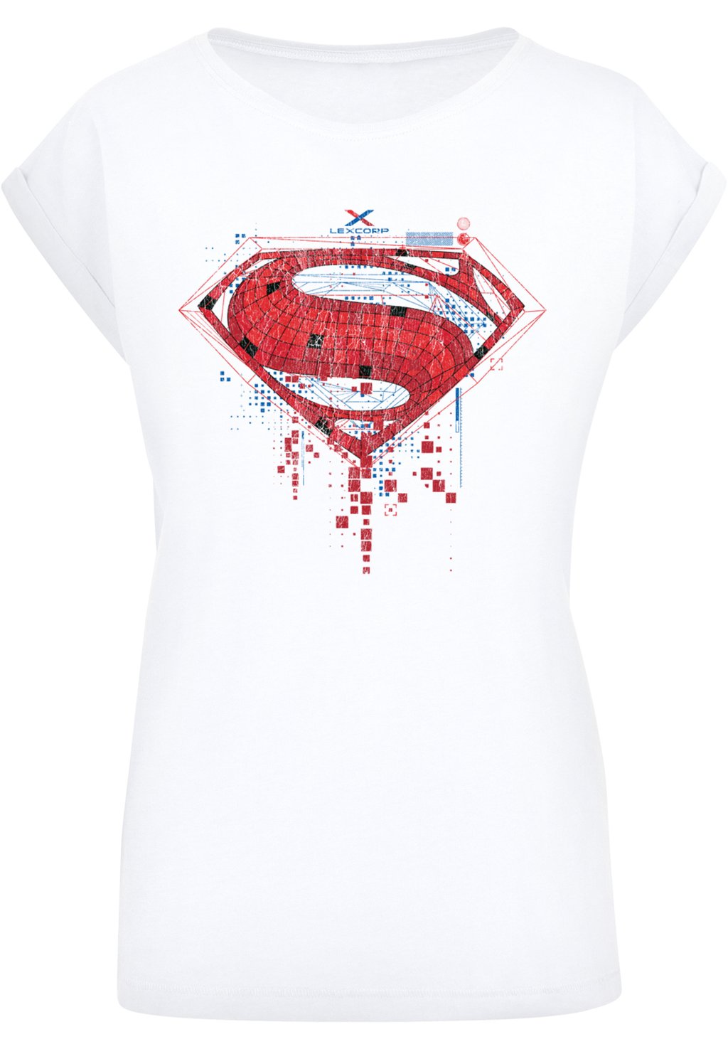 

Футболка с принтом DC COMIS SUPERHELDEN SUPERMAN GEO F4NT4STIC, белый