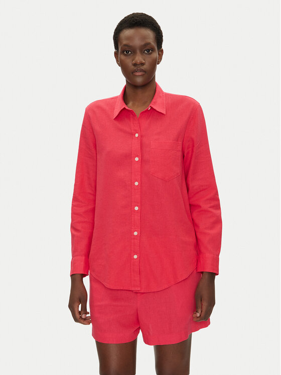 

Рубашка обычного кроя 885287-14 Gap, розовый