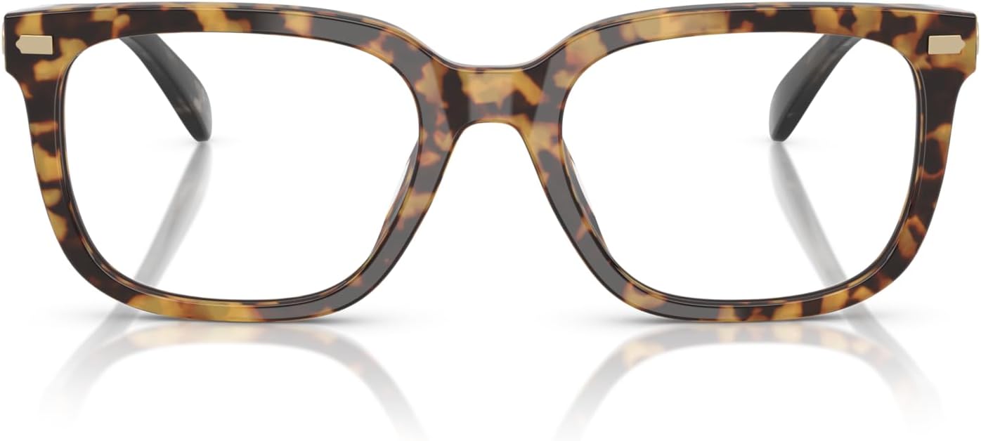 

COACH мужские Hc6266u универсальные квадратные оправы для очков, Tokyo Tortoise/Demo Lens