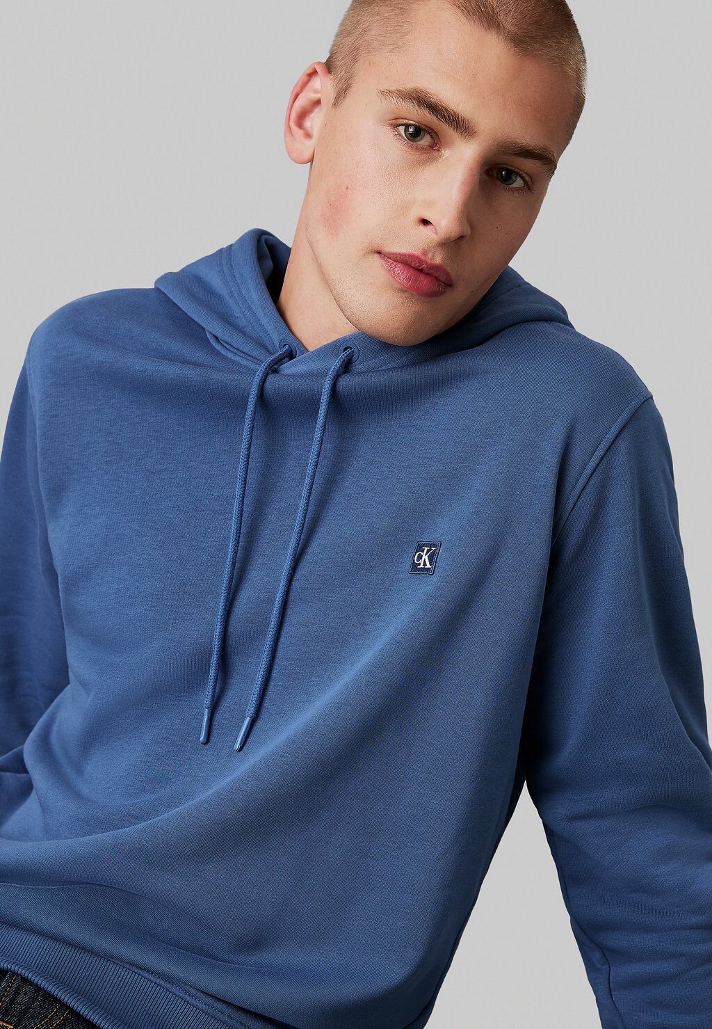 

Толстовка EMBRO BADGE Calvin Klein Jeans, синий