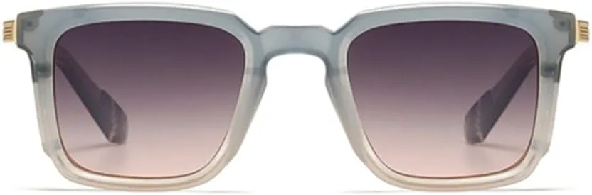 

Классические винтажные солнцезащитные очки для женщин и мужчин в стиле панк, популярные, роскошные, в стиле стимпанк, для вождения (серый чай) TVTBBVV, Gray Tea