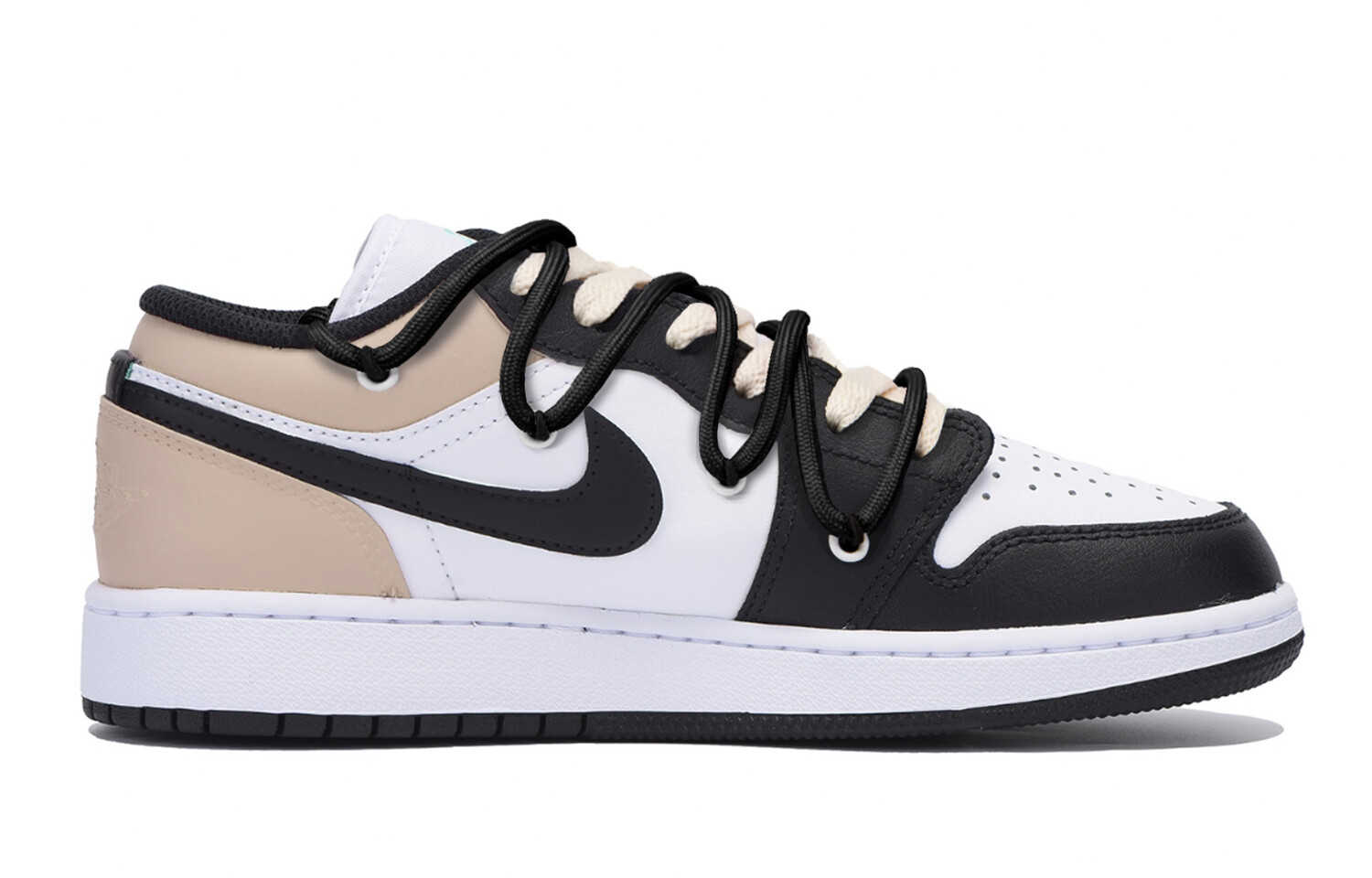 

Баскетбольные кроссовки Air 1 Vintage женские с низким верхом, черный/коричневый Jordan