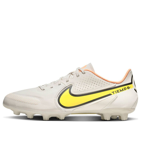 

Кроссовки tiempo legend 9 academy hg 'cream white yellow' Nike, белый