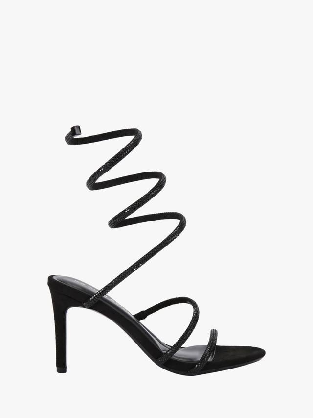 Сандалия на шпильке Athena с винтовым каблуком Kurt Geiger London, Black
