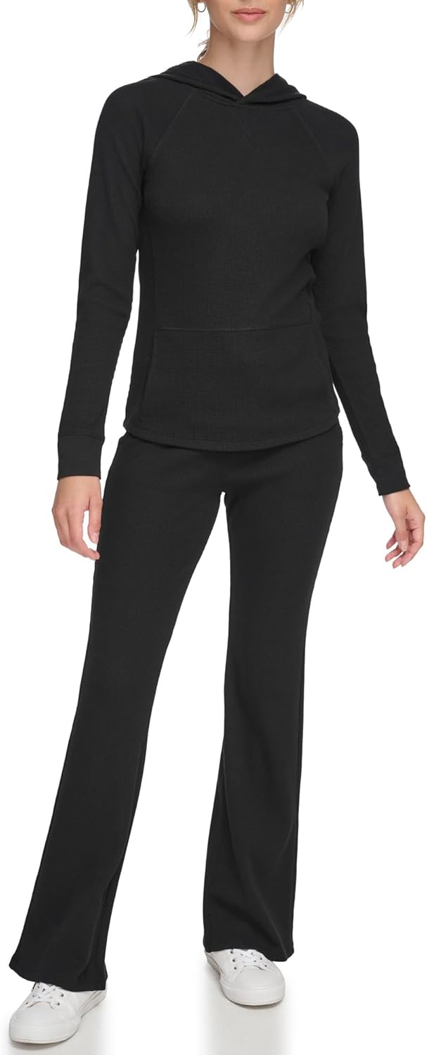 

Женская толстовка Calvin Klein с длинным рукавом и карманом Kanga., Black