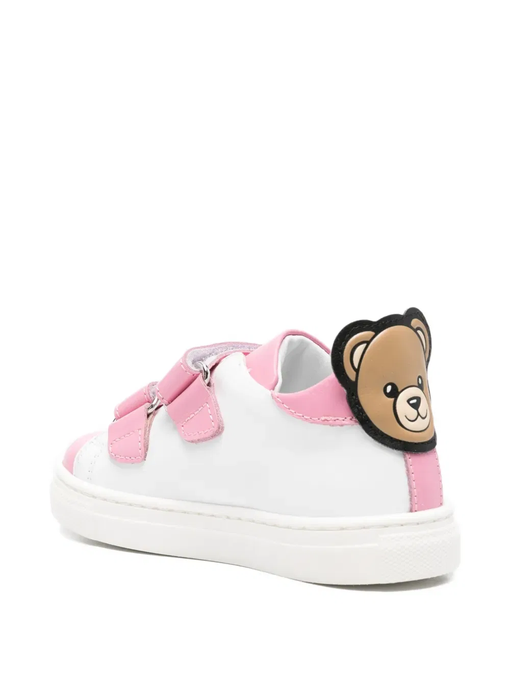Кроссовки Flower-patch Moschino Kids, белый — фото 2