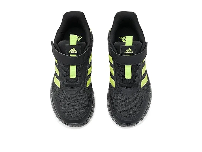 Кроссовки X_PLR Path Adidas Kids, Black/Solar Slime/Solar Slime — фото 3