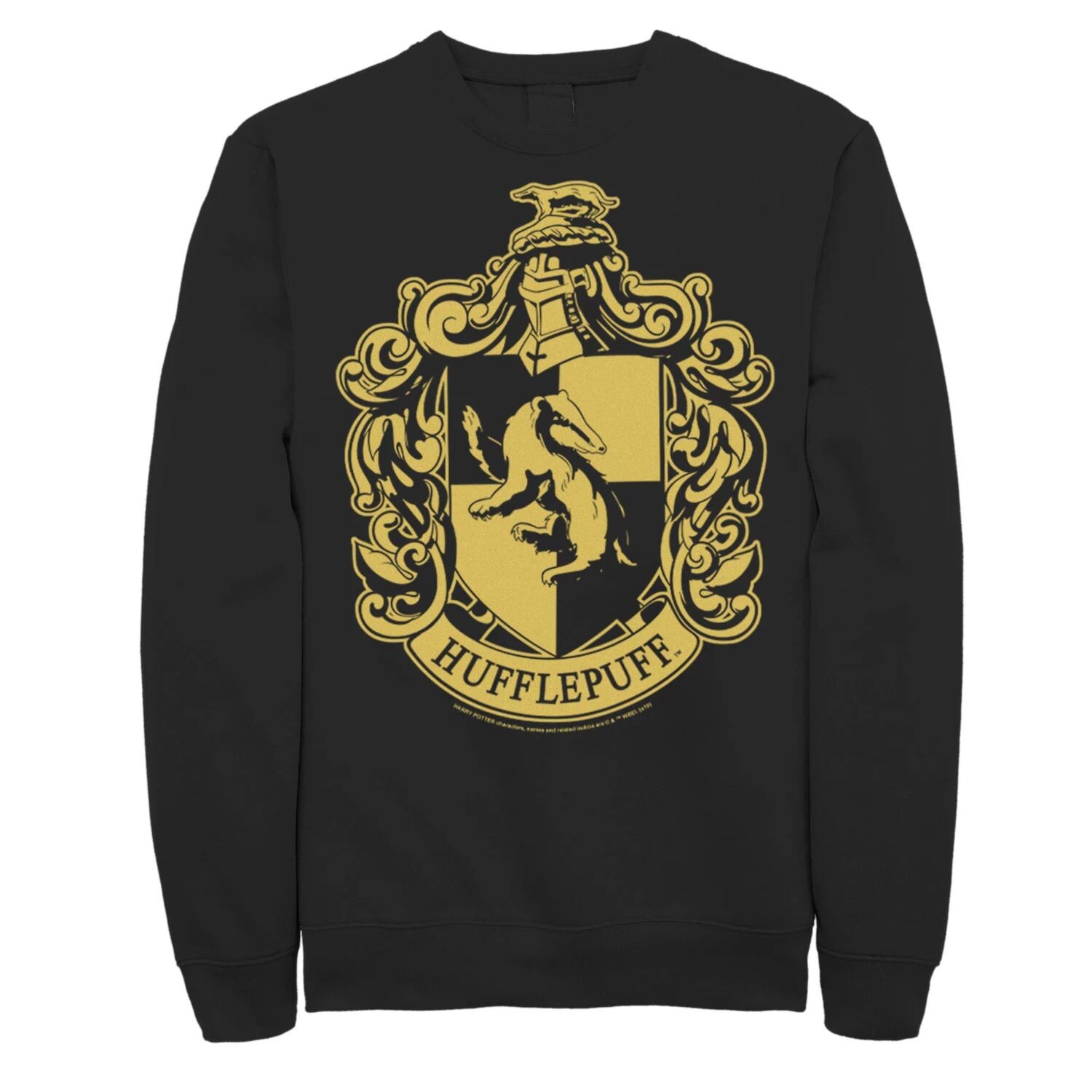 

Мужской флисовый пуловер с гербом Хаффлпаффа Harry Potter