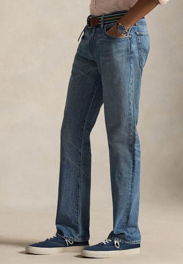 Прямые джинсы hampton с эффектом потертости, прямые джинсы Polo Ralph Lauren, Clovewood — фото 4