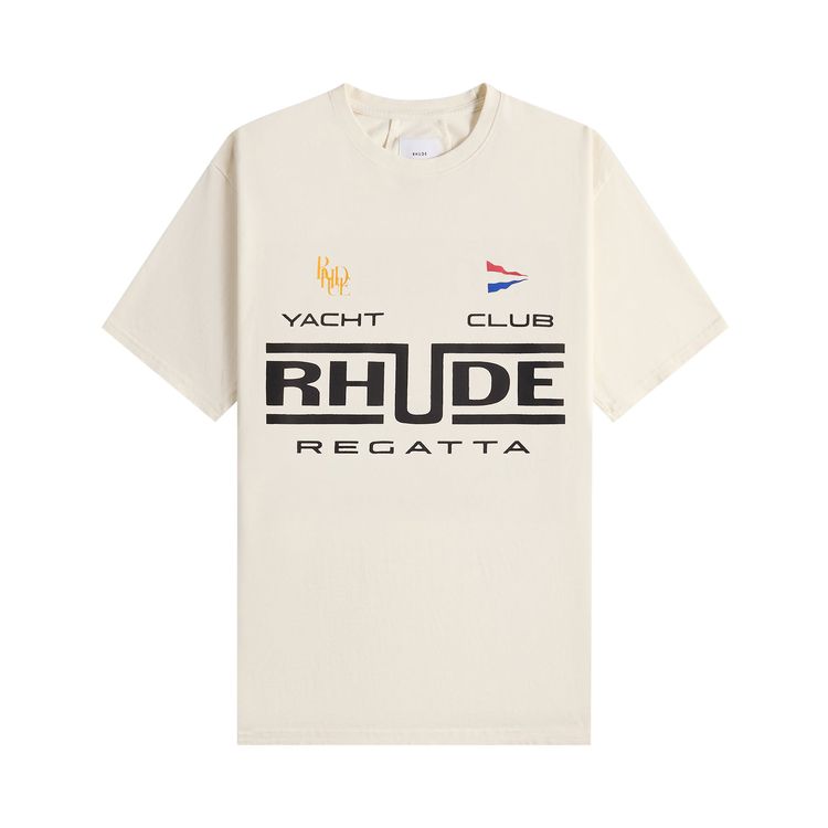 

Футболка с надписью «Rhude Virgin Islands Script Tee», белый