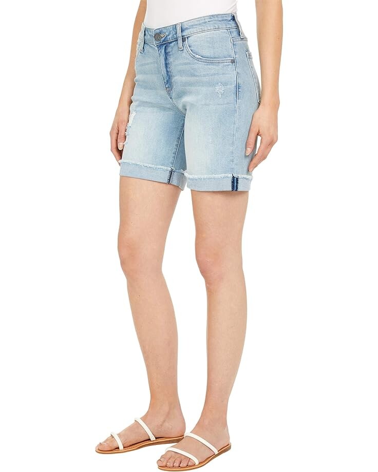 

Шорты KUT from the Kloth Catherine Boyfriend Jean Shorts, цвет Abide