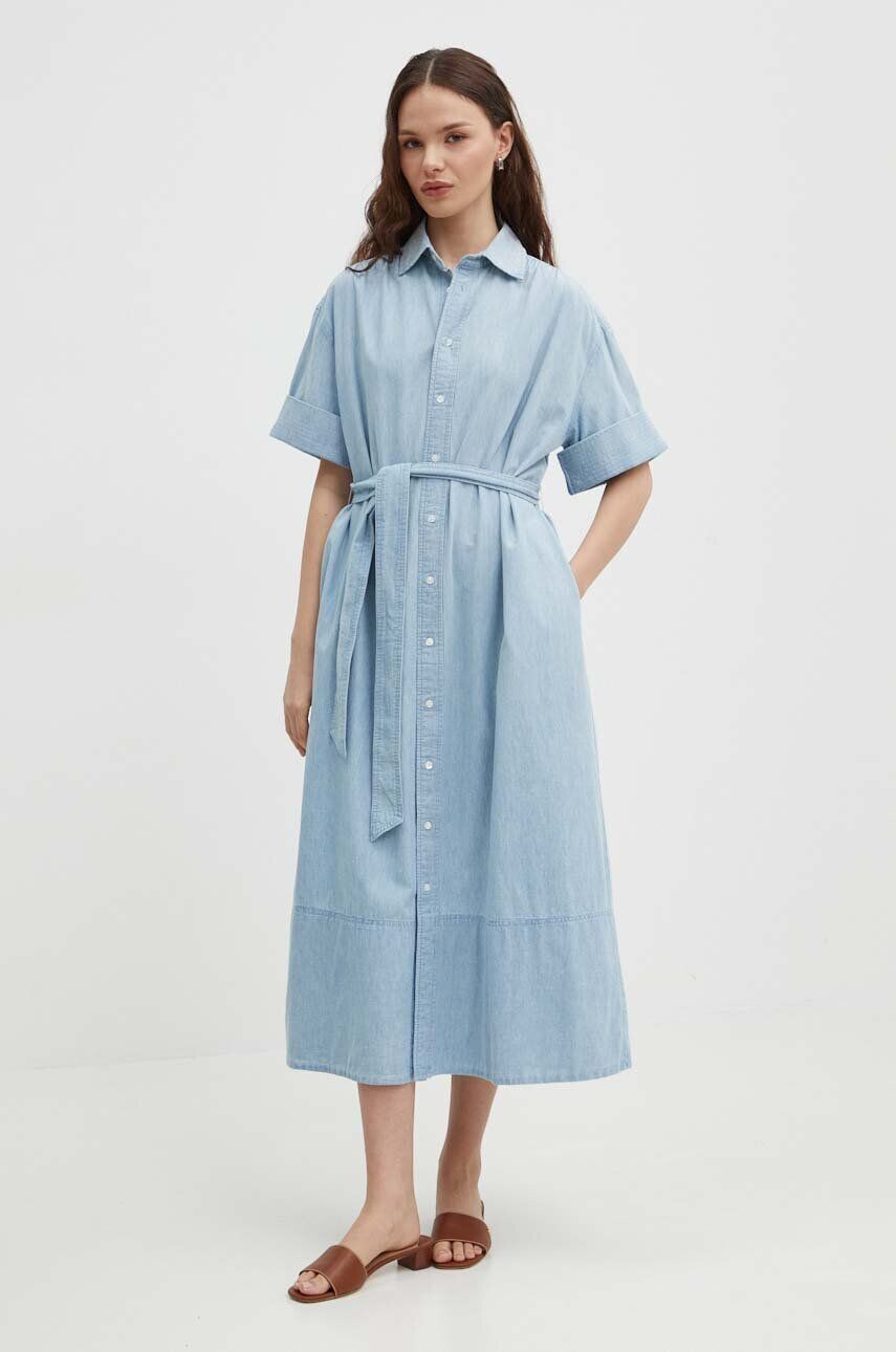 

Джинсовое платье Polo Ralph Lauren, синий