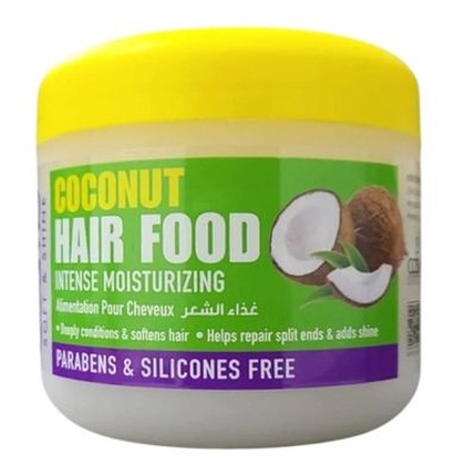 

Кокосовое средство для волос Hair Food 300 Grams Soft & Shine