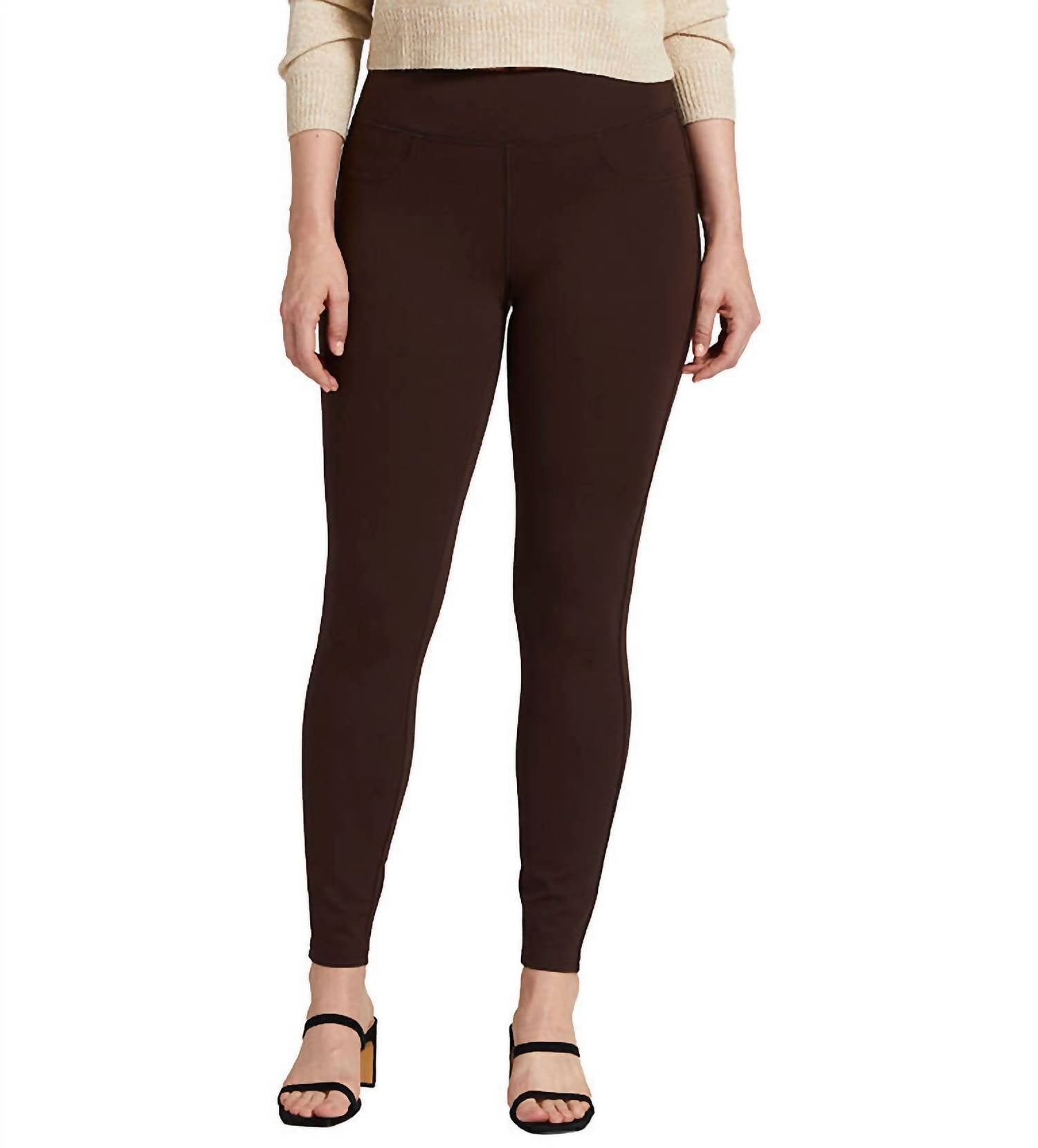 

Леггинсы Ricki Mid Rise коричневого цвета JAG