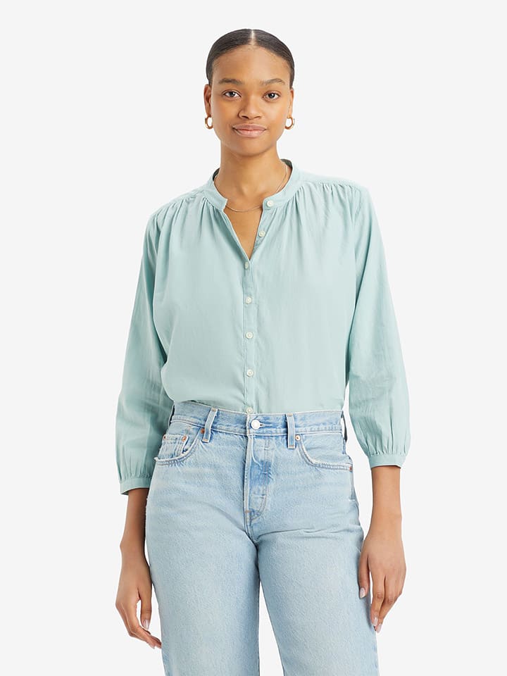 

Блузка Levi's, бирюзовый
