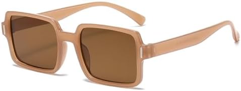 

Солнцезащитные очки для женщин 2027 года, квадратные солнцезащитные очки для мужчин, винтажные женские солнцезащитные очки с защитой от УФ-излучения UV400 MTZJH, Gd Tea