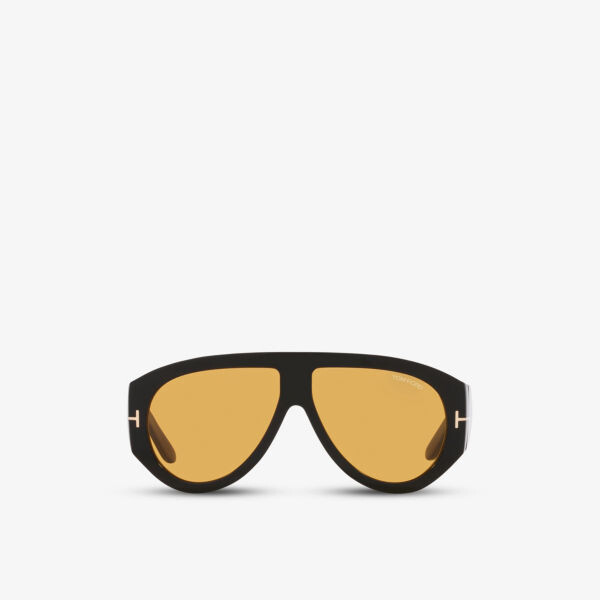 

Солнцезащитные очки ft1044 bronson pilot-форма из ацетата Tom Ford, черный