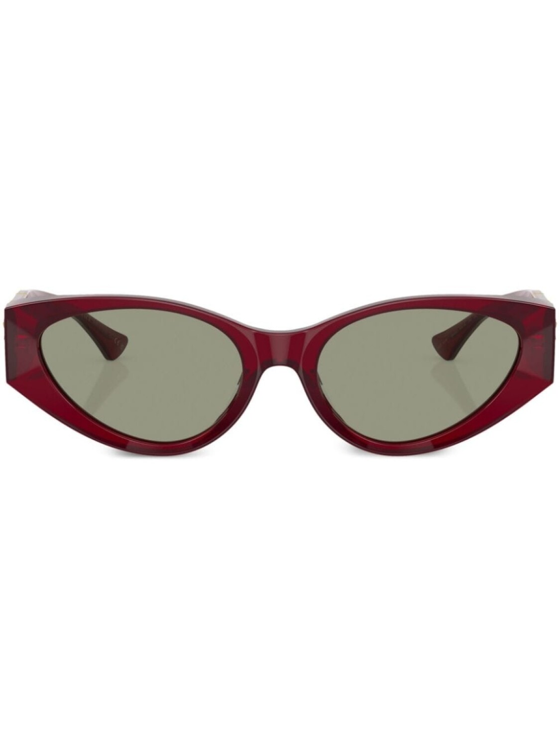 

Versace Eyewear солнцезащитные очки в оправе 'кошачий глаз', красный