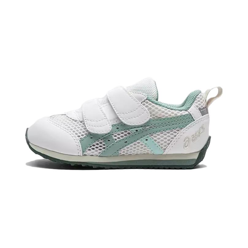 

ASICS Детские кроссовки Suku, устойчивые к истиранию, белые, зеленые, для детей от 3 до 7 лет