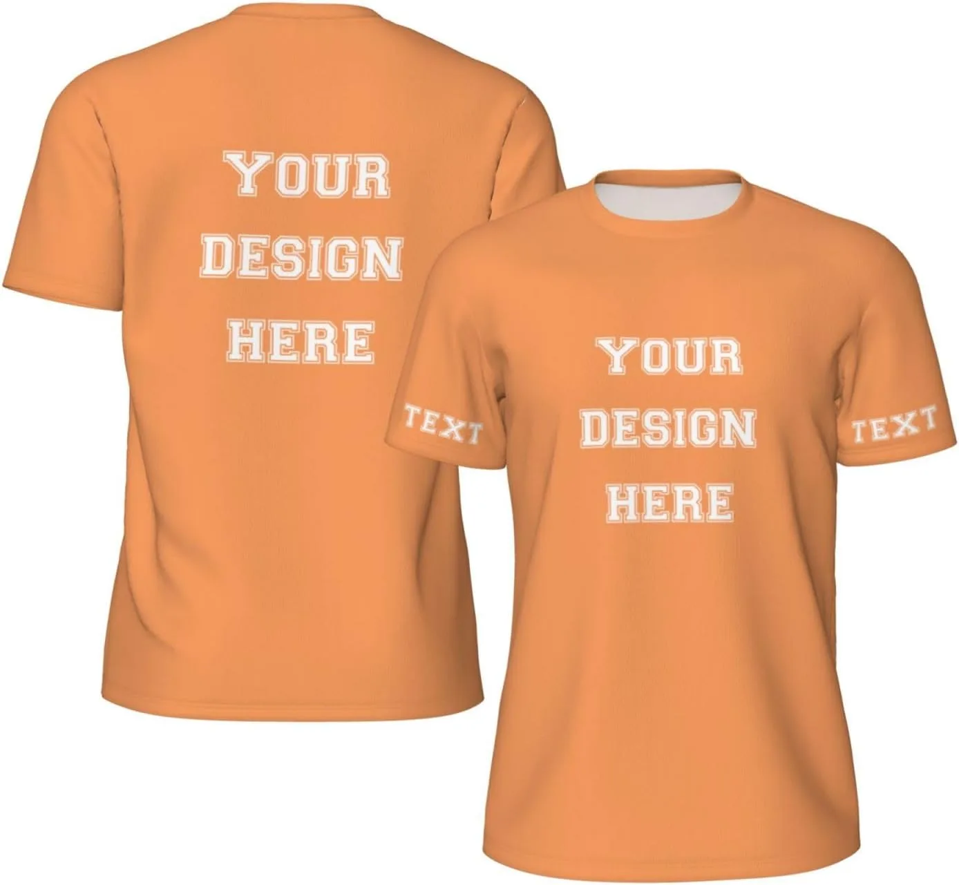 

Футболка с принтом на спине