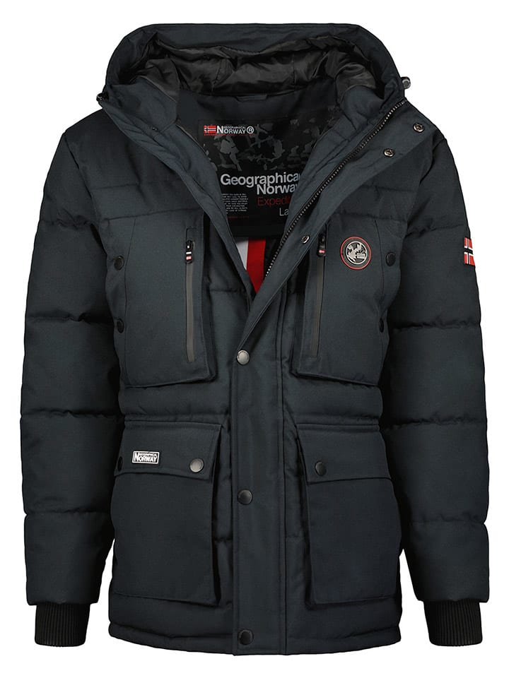 

Пуховик Geographical Norway, темно-синий