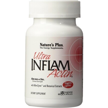 

Natures Plus Ultra Inflamactin, вегетарианские капсулы, 60 шт., Nature'S Plus