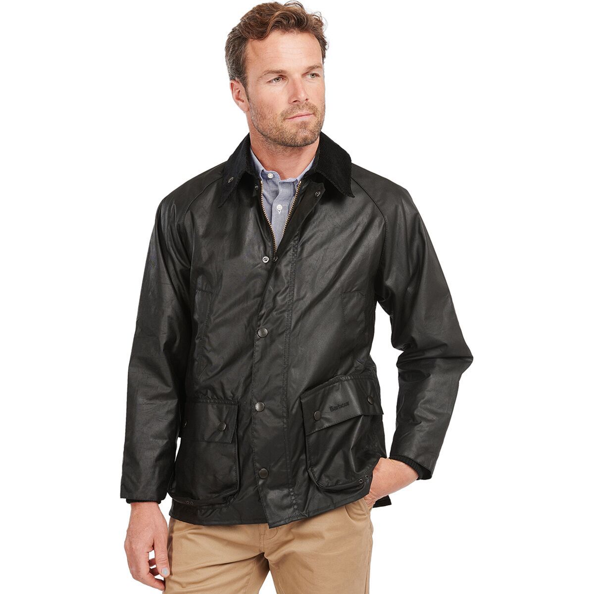 

Вощеная куртка Bedale Barbour, черный