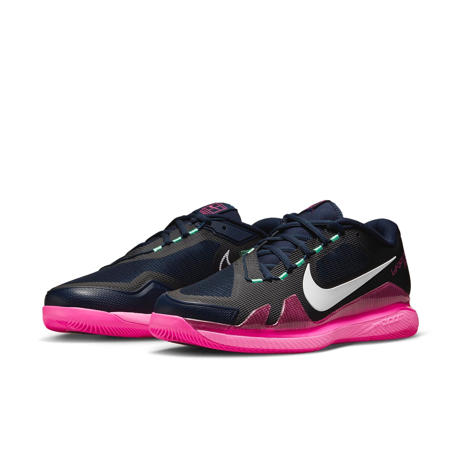 Кроссовки Nike Air Zoom Vapor Pro 'Obsidian Hyper Pink' CZ0220-402, синий — фото 3